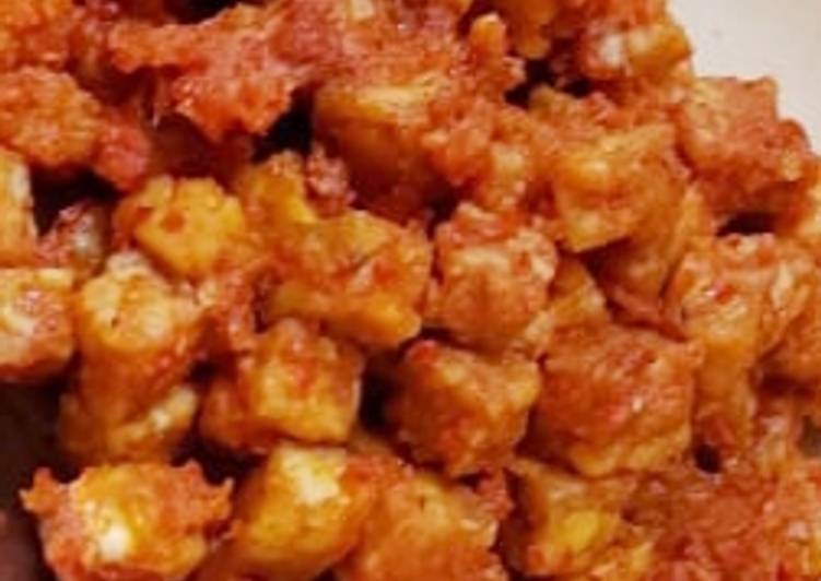 Tempe Oreg Pedas Sedap