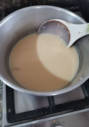 Una foto de Dulce de leche con leche condensada