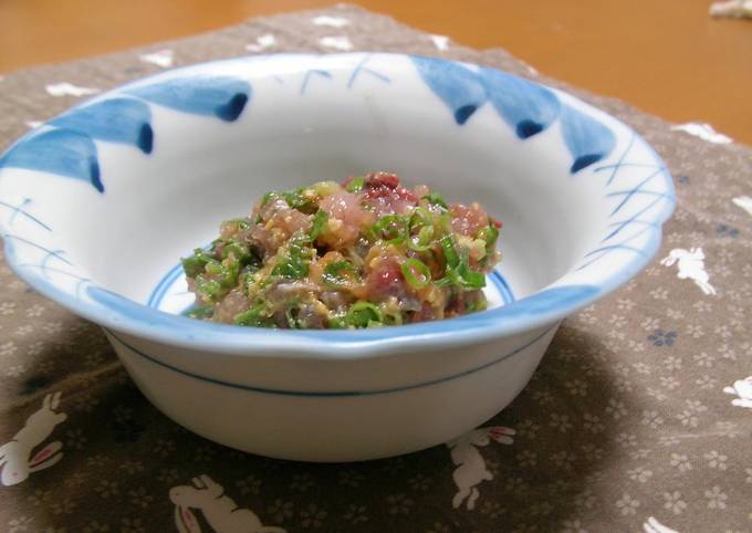 Our Family&amp;#39;s Mackerel Namero Recipe