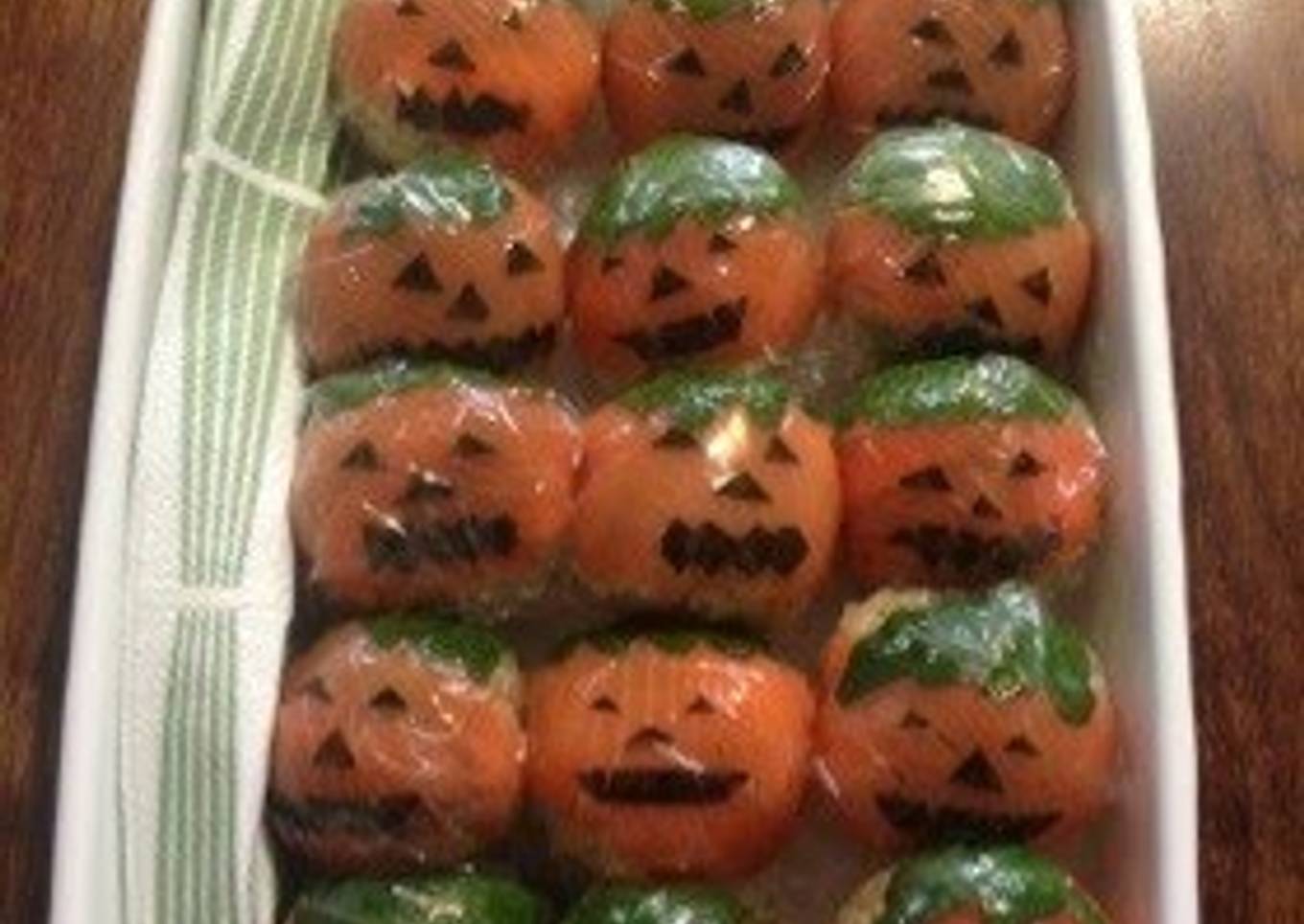 Sushi Balls Halloween For a Potluck