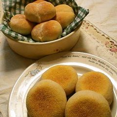 A picture of Homemade English Muffin.