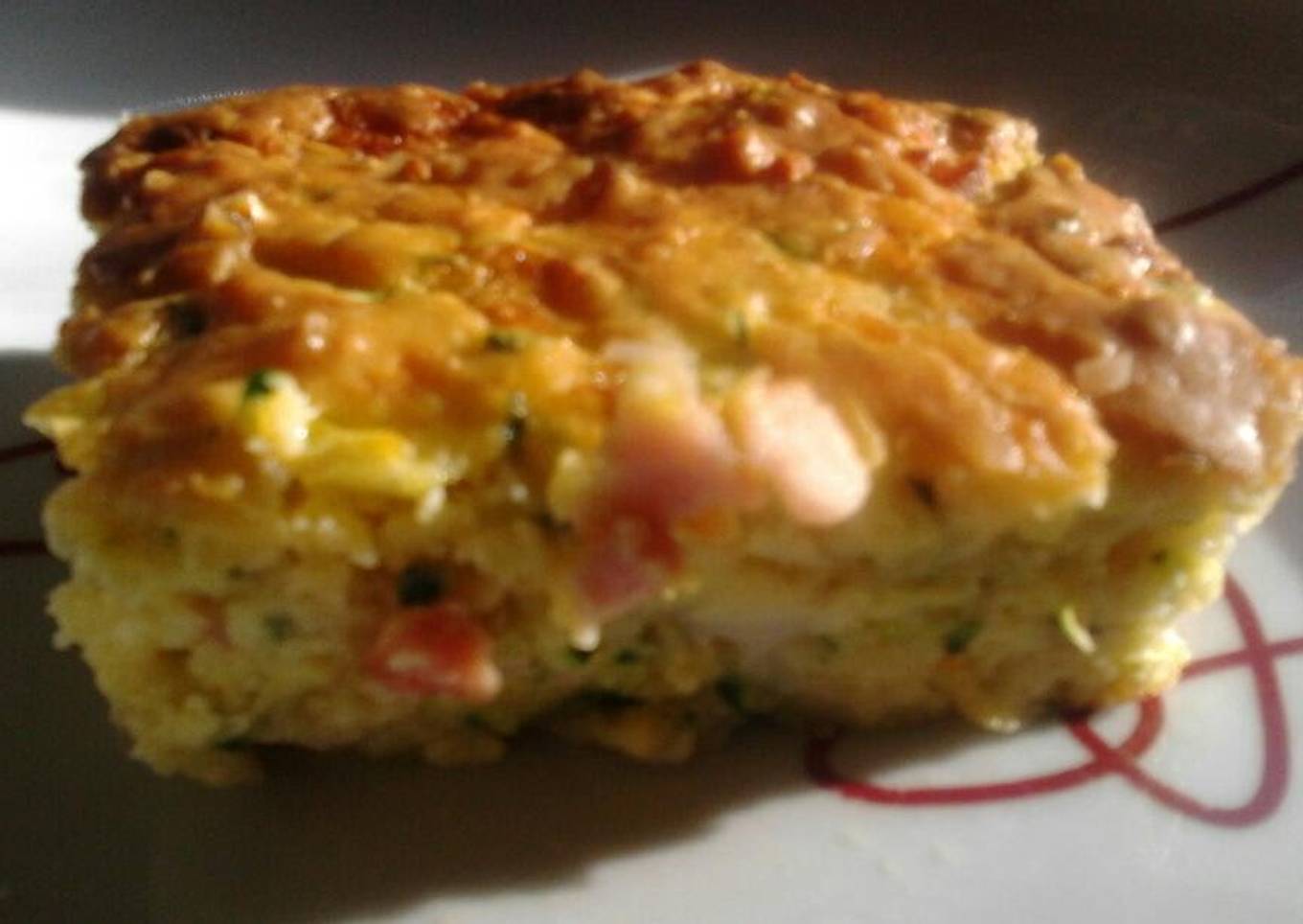 Ladybirds Bulk Zucchini Bake .
