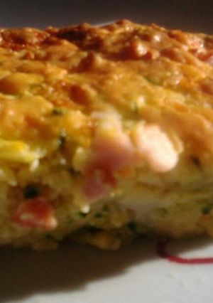 A picture of Ladybirds Bulk Zucchini Bake ..