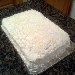 A picture of Homemade Marshmallow Cream AKA 7 Minute Frosting.