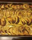 California Farm Scalopped Truffle Potatoes Anna