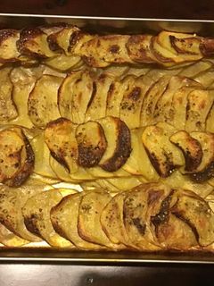 A picture of California Farm Scalopped Truffle Potatoes Anna.