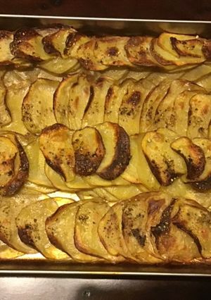 A picture of California Farm Scalopped Truffle Potatoes Anna.