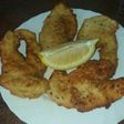 Pechugas de pollo empanadas con ajo y perejil