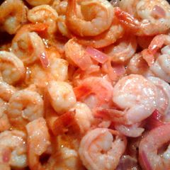 A picture of Dawn's Sauté Shrimp.