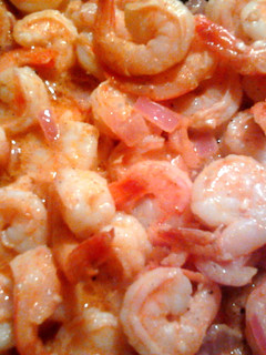 A picture of Dawn's Sauté Shrimp.