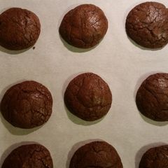 A picture of Chewy Chocolate Mocha Cookies.