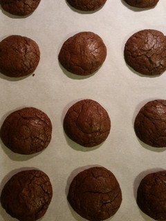 A picture of Chewy Chocolate Mocha Cookies.