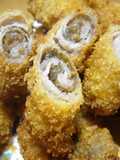 Easy! Breaded Pork Rolls With Ume Paste