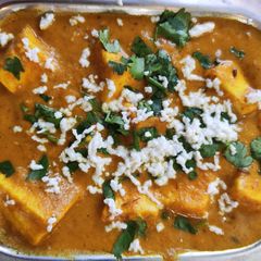 A picture of Paneer Lababdar (gravy).