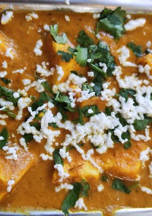 A picture of Paneer Lababdar (gravy).