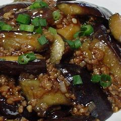 A picture of Our Family's Mapo Eggplant Recipe.