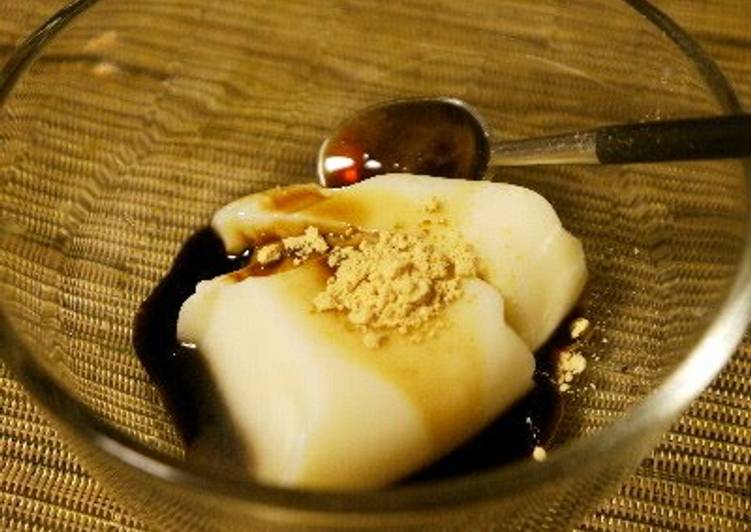 Recipe of Yummy Macrobiotic - Japanese-style Double Milk Pudding