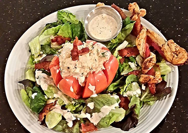 Chicken Salad Stuffed Tomato