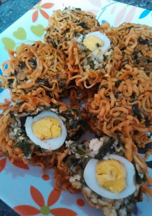 Foto resep Tahu Rambutan Daun singkong