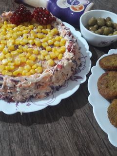 عکسی از دستور سالاد انار و کلم