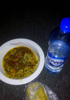 A picture of Egusi soup.