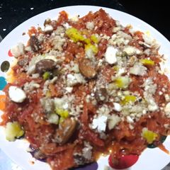 Gajar ka halwa A picture of Gajar ka halwa.