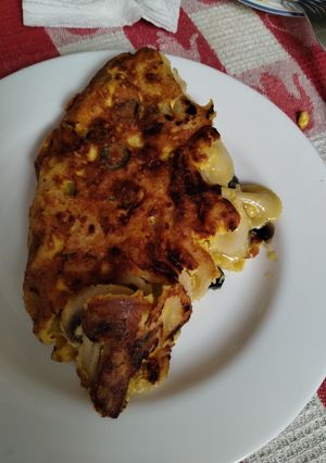Una foto de Tortilla de moños