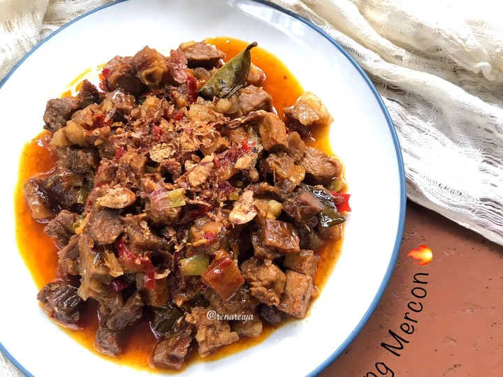 Langkah Gampang Menyiapkan Resep Oseng Mercon Tetelan Sapi yang Menggugah Selera