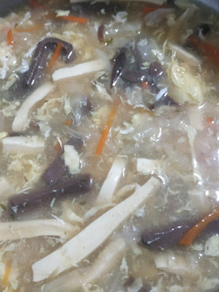 簡易省時酸辣湯 的食譜成品照片