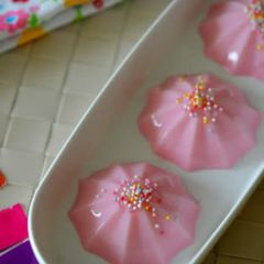 A picture of Ramadan recipes Rose pudding.