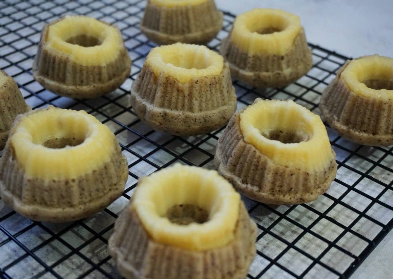 Bolu kukus pisang keju