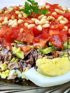 Фото Салат "Мамба" - вкусное блюдо на Новый Год.