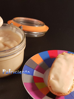 Una foto de Crema de toffee en panificadora
