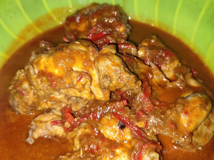 Resep Rendang ayam bumbu indofood yang Sempurna