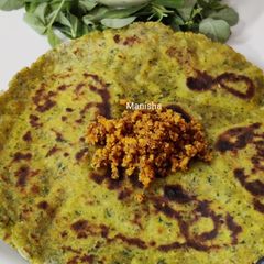 A picture of Moong Beans Millets Paratha.