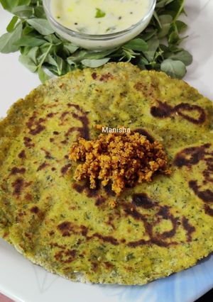 A picture of Moong Beans Millets Paratha.