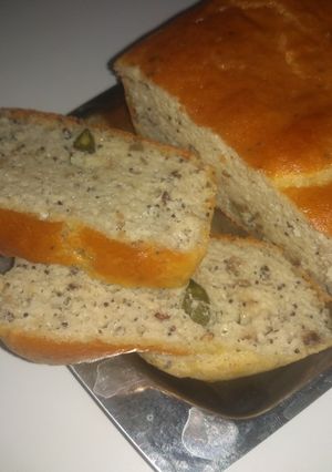 Una foto de Pan de almendra molida y semillas keto