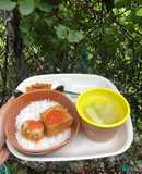 Đậu hũ nhồi thịt sốt cà chua