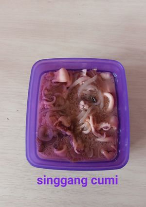 Foto resep (Bekal Paksu) Cumi Singgang
