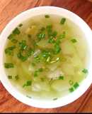 Canh bí xanh tôm thịt