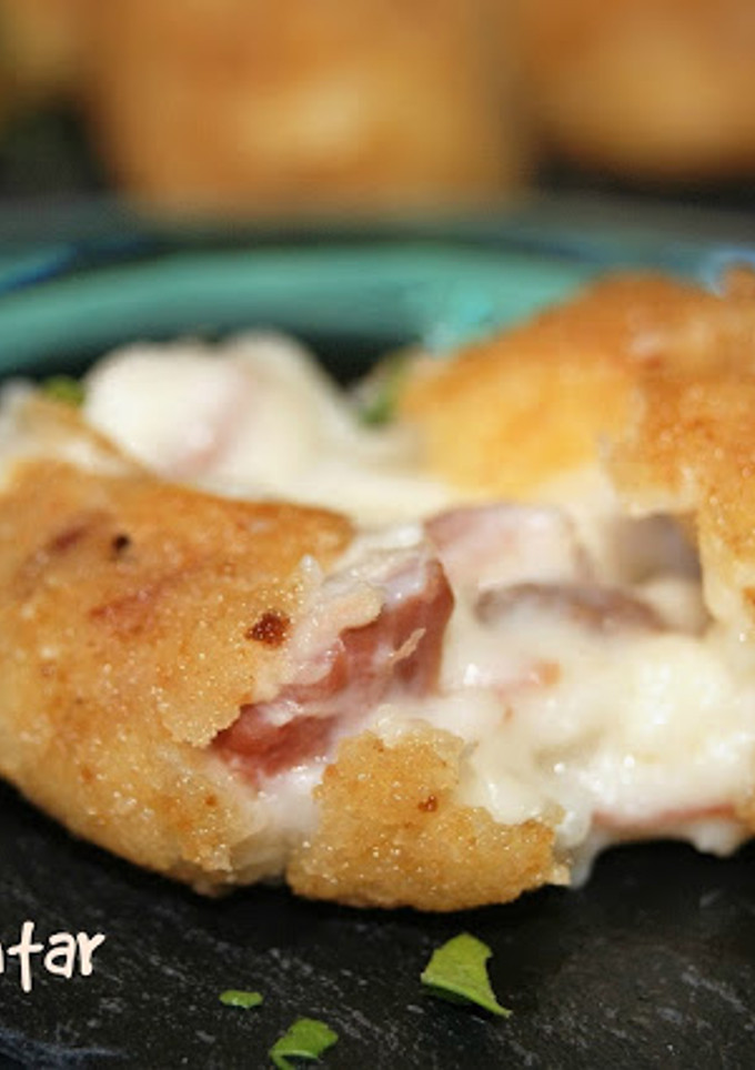 Una foto de Croquetas de jamón"toque Torres"