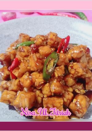 Foto resep Tempe saos gula merah