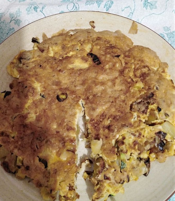 Foto di Frittata di patate, zucchine e porri