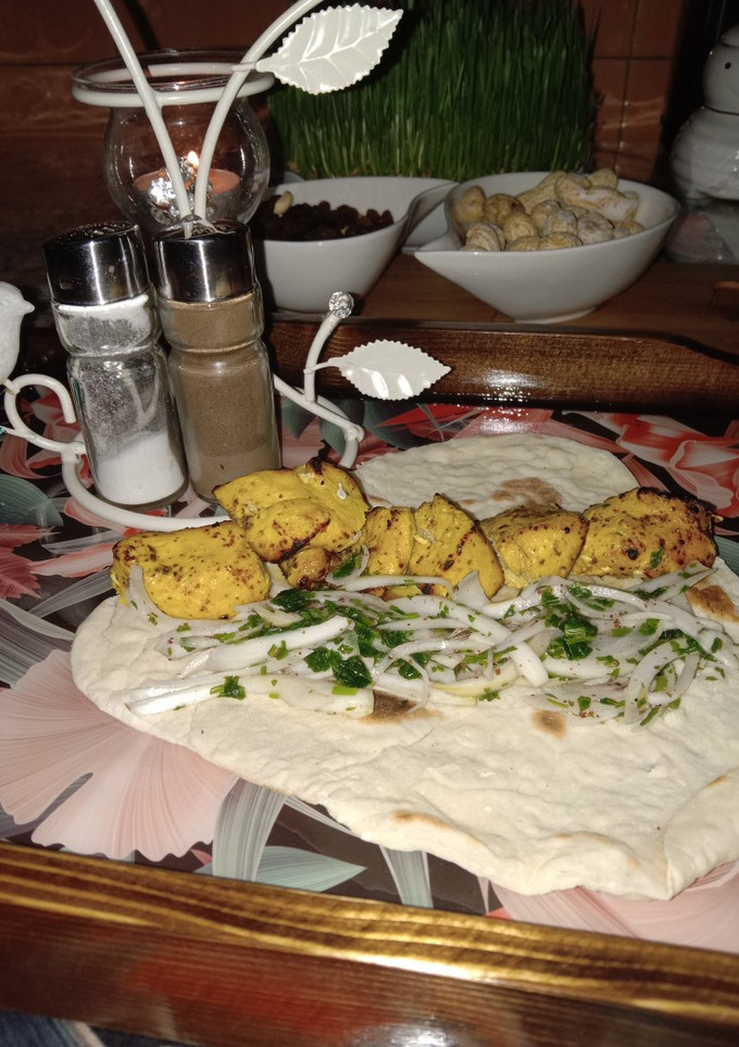 عکسی از دستور نان گوزلمه آسان تو ماهیتابه