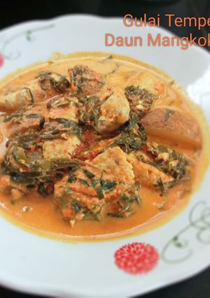 Foto resep Gulai Tempe Daun Mangkokan