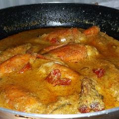 A picture of Prawn malai curry.