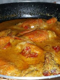 A picture of Prawn malai curry.