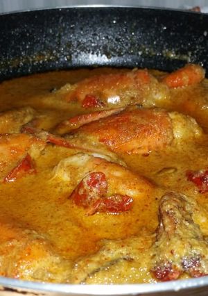 A picture of Prawn malai curry.