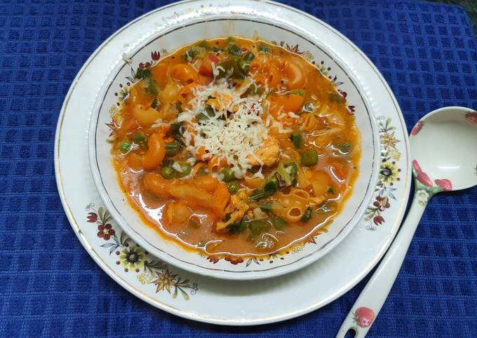 Easiest Way to Prepare Award-winning Italian Chicken Minestrone Soup