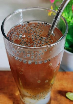 Foto resep Es teh leci jeruk nipis